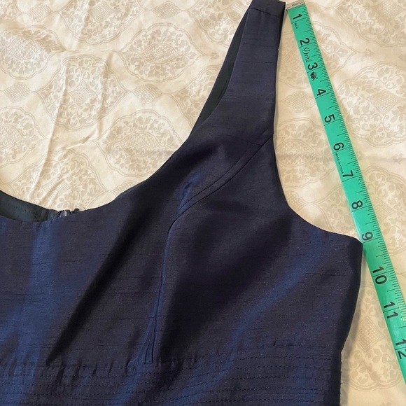 Navy blue party dress WITH POCKETS, JS Boutique size 14 - Picture 8 of 13